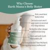 imageEarth Mama Belly Butter Maternity Moisturizer for Dry Skin  Lotion for Pregnancy and Postpartum Recovery Self Care Body Cream with Aloe Fragrance Free 8Fluid Ounce8 Fl Oz Pack of 1