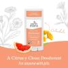 imageEarth Mama Calming Lavender Deodorant  Safe for Sensitive Skin Pregnancy and Breastfeeding Contains Organic Lavender Calendula and Coconut Oil No Baking Soda or Aluminum 265Ounce 2PackNEW Bright Citrus