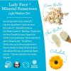 imageEarth Mama Lady Face Tinted Mineral Sunscreen Stick SPF 40 MediumDark Tint  Contains Organic Shea ampamp Cocoa Butter  Foundation  Concealer  Contour Blends with Most Skin TonesLightMedium