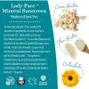 imageEarth Mama Lady Face Tinted Mineral Sunscreen Stick SPF 40 MediumDark Tint  Contains Organic Shea ampamp Cocoa Butter  Foundation  Concealer  Contour Blends with Most Skin TonesSet