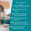 imageEarth Mama Organic Heartburn Tea  PregnancySafe Soothing Herbal Blend with Marshmallow Root Lemon Balm ampamp Chamomile 16 Teabags Per BoxGinger Nausea
