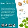 imageEarth Mama Organic Heartburn Tea  PregnancySafe Soothing Herbal Blend with Marshmallow Root Lemon Balm ampamp Chamomile 16 Teabags Per BoxGinger Nausea