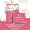 imageEarth Mama Organic Milkmaid Tea  Lactation Support Herbal Tea Bags for Breastfeeding Decaf Lactation Supplement for Increased Breast Milk Production With Milk Thistle ampamp Fenugreek 16 CountLactation Support