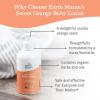 imageEarth Mama Sweet Orange Baby Lotion  Moisturizing Body Lotion for Dry Skin Newborn Baby Lotion Sensitive Skin Care Face Lotion for Babies ampamp Kids with Shea Butter Calendula ampamp Aloe 8 Fl Oz8 Fl Oz Pack of 2