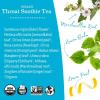 imageThroat Soothie Tea with Elderflower for Immune Support  Formulated with No Licorice  Safe for Kids ampamp During Pregnancy 16CountThroat Soothie