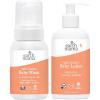 imageEarth Mama Bathtime Bundle  Sweet Orange Castile Baby Wash ampamp Moisturizing Calendula Lotion