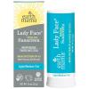 imageEarth Mama Lady Face Tinted Mineral Sunscreen Stick SPF 40 MediumDark Tint  Contains Organic Shea ampamp Cocoa Butter  Foundation  Concealer  Contour Blends with Most Skin TonesLightMedium