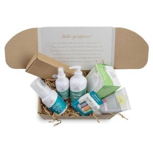 imageEarth Mama Baby Love Gift Set Organic Baby Essentials Skin Care Baby Lotion ampamp Wash Baby Oil Nose ampamp Cheek Balm SPF 40 Baby Sunscreen Lotion ampamp Face Stick and Diaper Balm 7Piece SetPregnancy Pampering Gifts for Mom Set