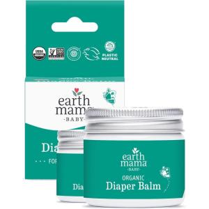 imageEarth Mama Organic Diaper Balm 2Ounce  Diaper Cream for Baby  EWG Verified Petroleum ampamp Artificial FragranceFree with Calendula for Sensitive Skin2 Fl Oz Pack of 2