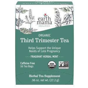 imageEarth Mama Organic Milkmaid Tea  Lactation Support Herbal Tea Bags for Breastfeeding Decaf Lactation Supplement for Increased Breast Milk Production With Milk Thistle ampamp Fenugreek 16 CountThird Trimester