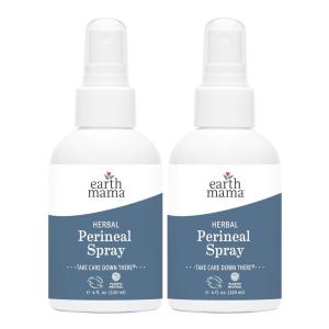 imageEarth Mama Postpartum Recovery Kit Take Care Down There Trifecta with Organic Perineal Balm Sitz Bath ampamp Herbal Peri Spray 3Piece Set4 Fl Oz Pack of 2
