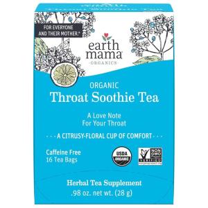imageThroat Soothie Tea with Elderflower for Immune Support  Formulated with No Licorice  Safe for Kids ampamp During Pregnancy 16CountThroat Soothie