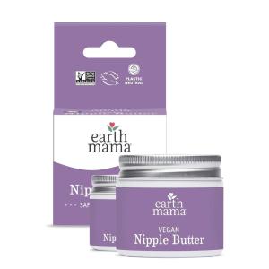 imageEarth Mama Vegan Nipple Butter  CrueltyFree Breastfeeding Cream for Nursing Mamas  NO Lanolin 2Ounce 2Pack