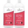 imageEarth Mama Baby Wash with Gentle Castile Soap for Sensitive Skin Sweet Orange 53Fluid Ounce and Liter Refill Packaging May VaryUnscented